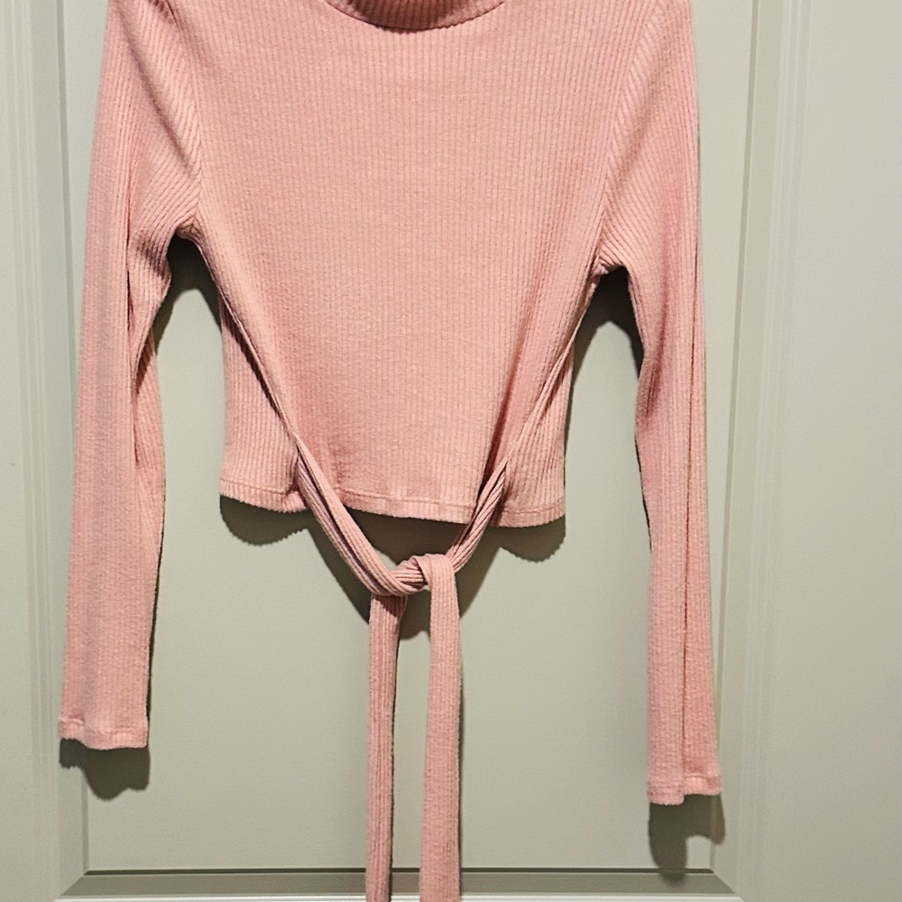Pink Ribbed Two-Piece Set - Picture 3 of 5